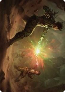 0019 Brotherhood's End Art Card S Art Series: The Brothers' War