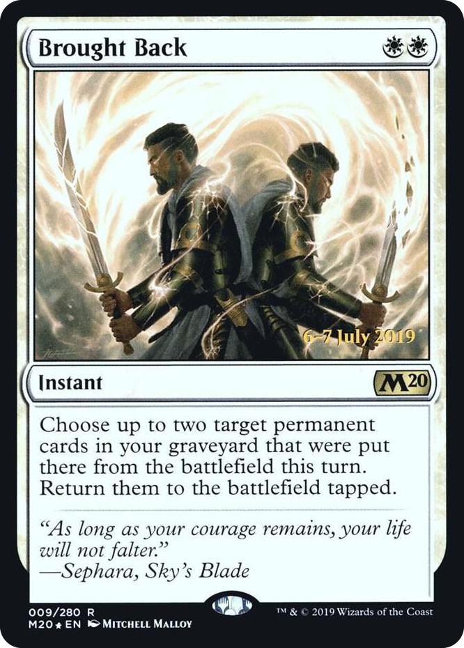 0009 Brought Back R Prerelease Cards