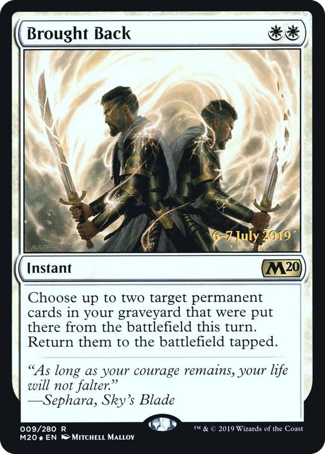 0009 Brought Back R Prerelease Cards