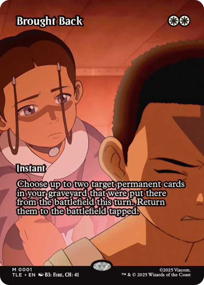0001 Brought Back (Borderless) M The Last Airbender: Eternal-Legal