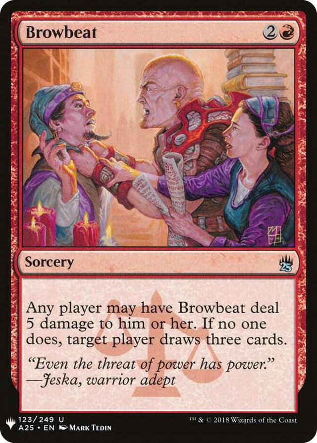 0123 Browbeat U The List Reprints