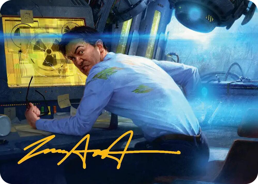 0004 Bruce Banner Art Card (Gold-Stamped Signature) S Art Series: Marvel Super Heroes