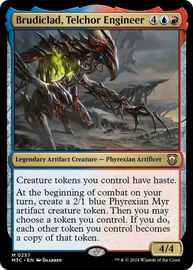 0257 Brudiclad, Telchor Engineer M Commander: Modern Horizons 3