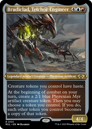 0101 Brudiclad, Telchor Engineer (Foil Etched) R March of the Machine: Multiverse Legends