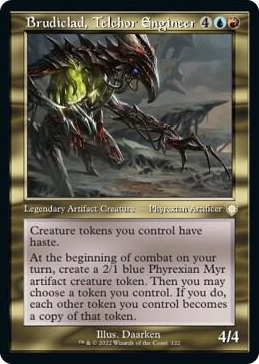 0122 Brudiclad, Telchor Engineer (Retro Frame) R Commander: The Brothers' War