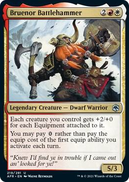 0219 Bruenor Battlehammer U Adventures in the Forgotten Realms