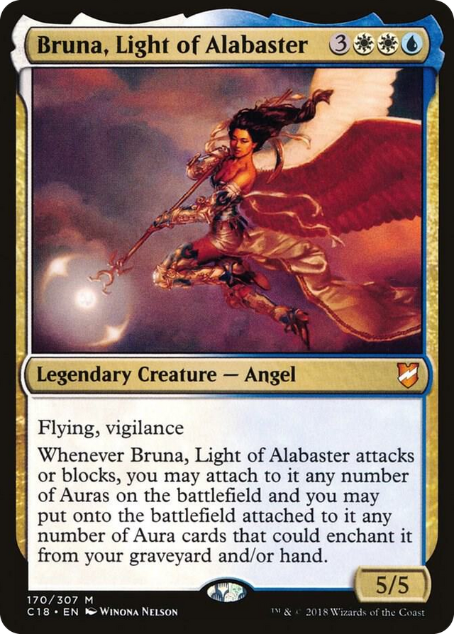 0170 Bruna, Light of Alabaster M Commander 2018