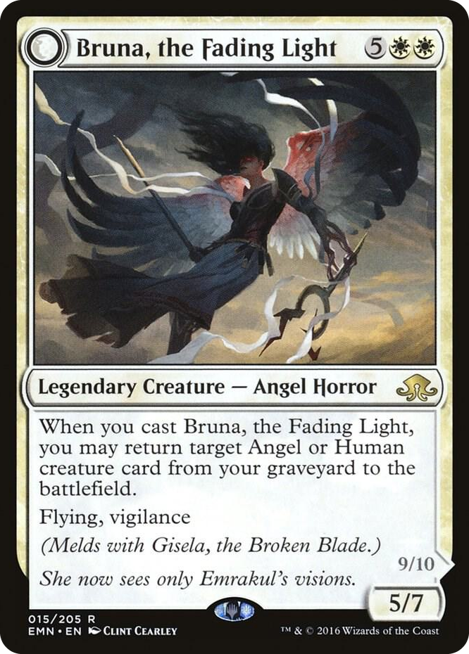 Bruna, the Fading Light #15 R - Eldritch Moon Pokemon card