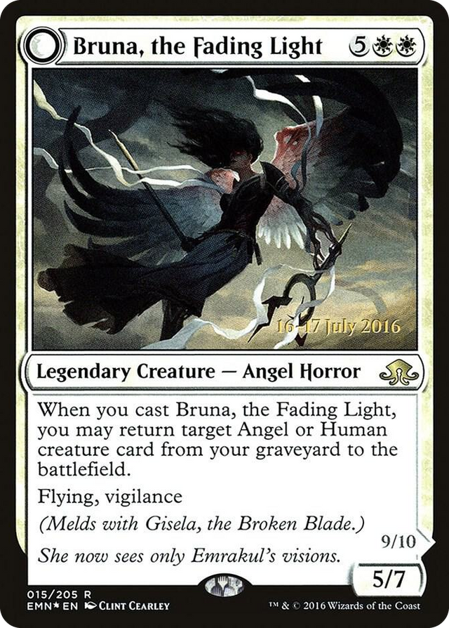 0015 Bruna, the Fading Light R Prerelease Cards