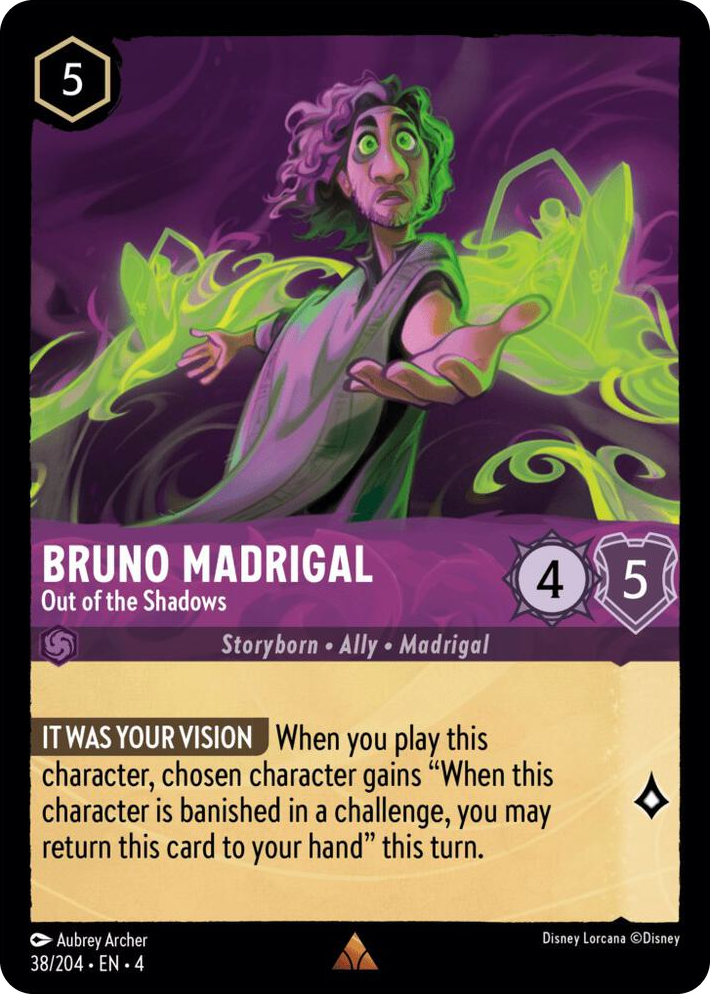 0038 Bruno Madrigal - Out of the Shadows Rare Ursula's Return