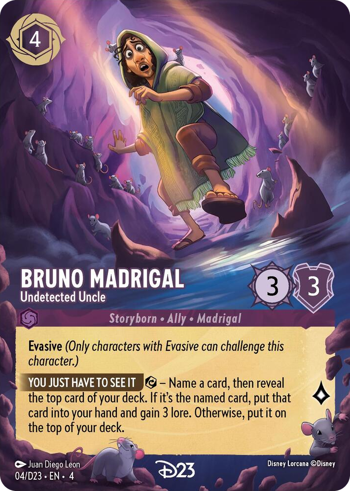 0004 Bruno Madrigal - Undetected Uncle Promo D23 Promos