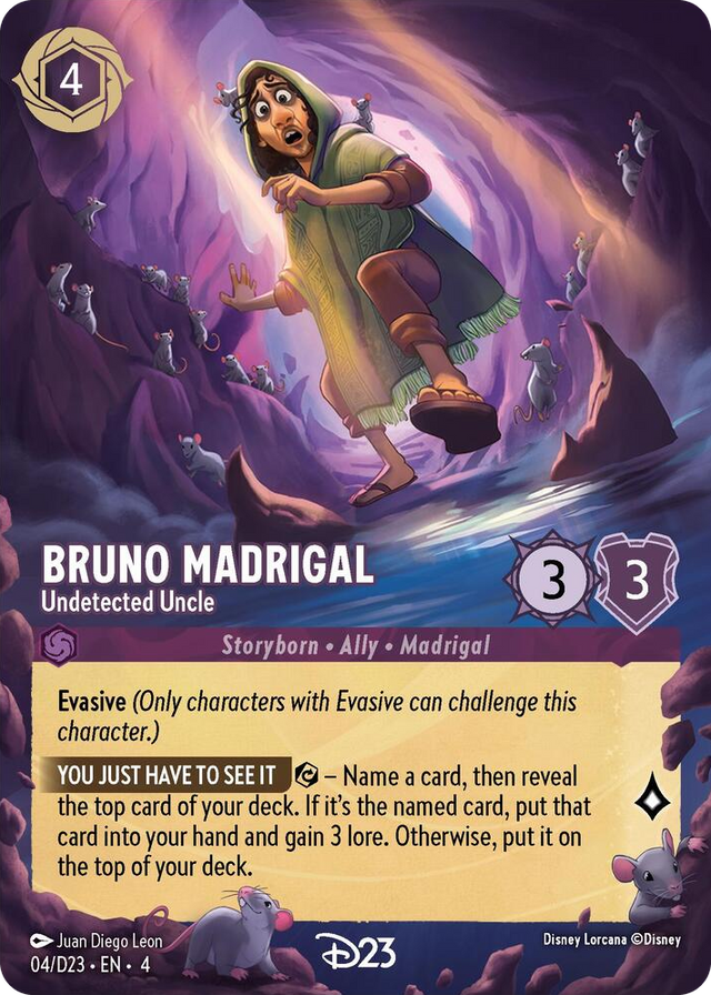 0004 Bruno Madrigal - Undetected Uncle Promo D23 Promos