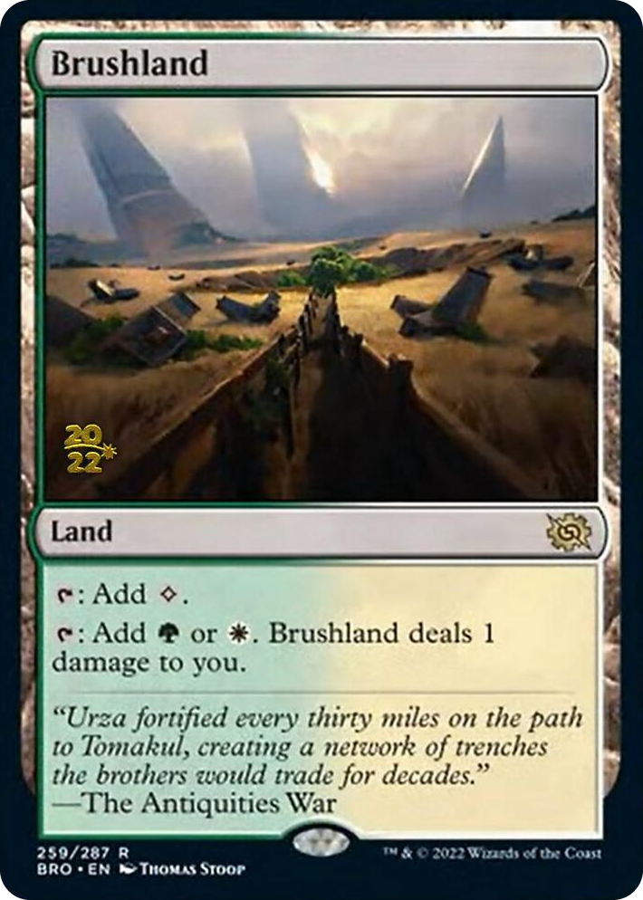 0259 Brushland R Prerelease Cards