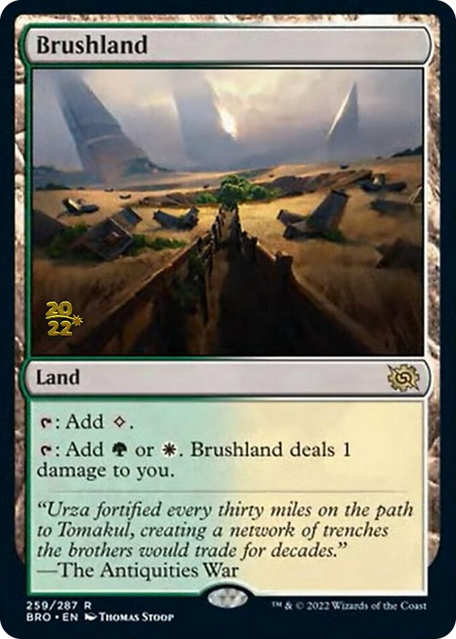 0259 Brushland R Prerelease Cards