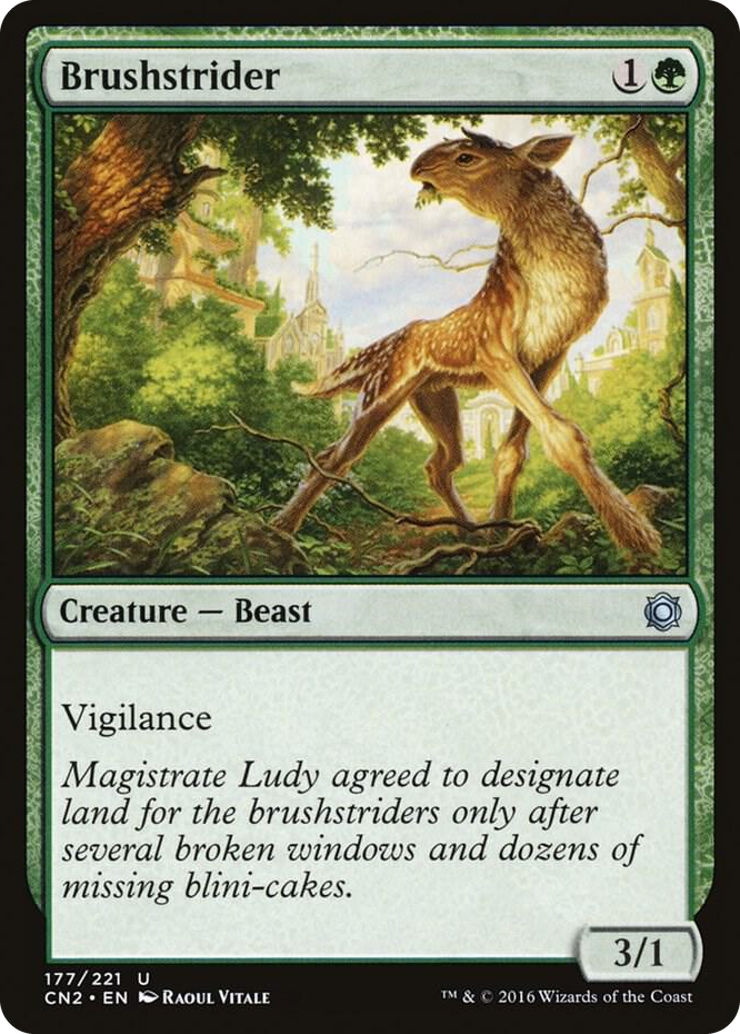Brushstrider #177 U - Conspiracy: Take the Crown Pokemon card