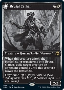0007 Brutal Cathar R Innistrad: Double Feature