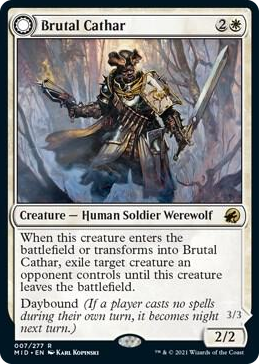 0007 Brutal Cathar R Innistrad: Midnight Hunt