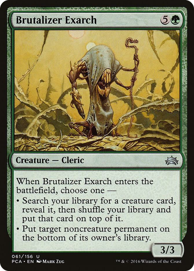 Brutalizer Exarch #61 U - Planechase Anthology Pokemon card
