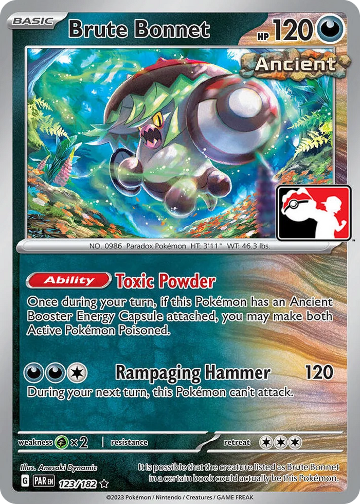 0123 Brute Bonnet Rare Prize Pack Series Cards