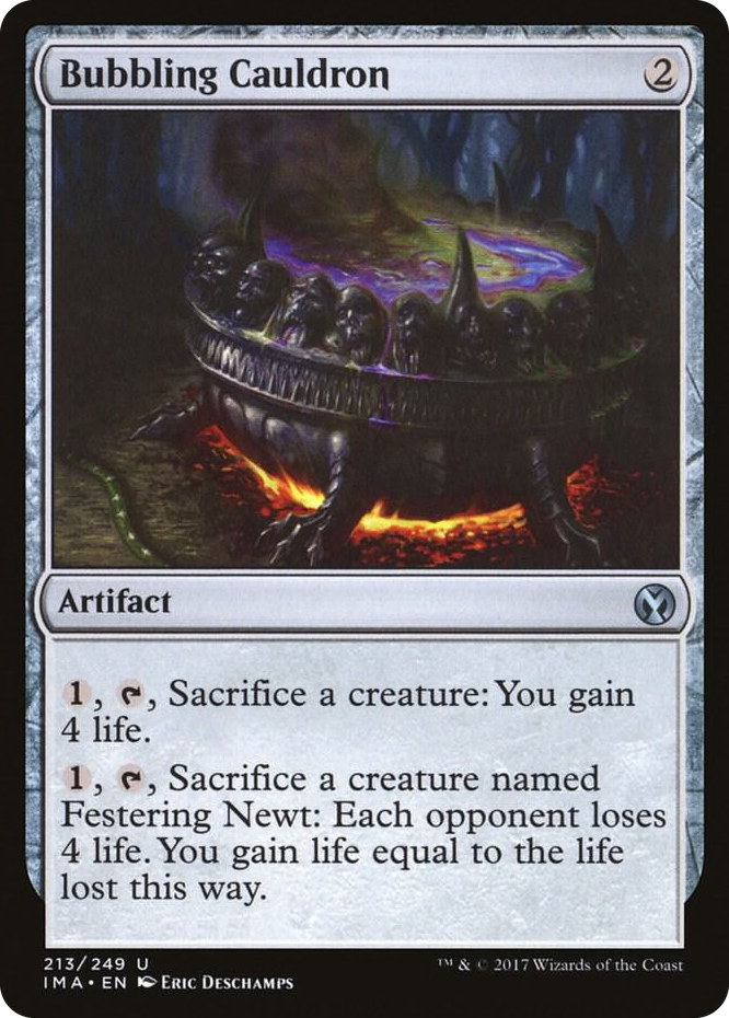 0213 Bubbling Cauldron U Iconic Masters
