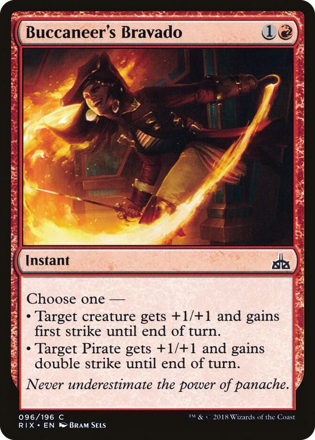 0096 Buccaneer's Bravado C Rivals of Ixalan