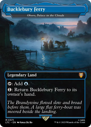 0371 Bucklebury Ferry - Oboro, Palace in the Clouds (Borderless) M Commander: The Lord of the Rings: Tales of Middle-earth