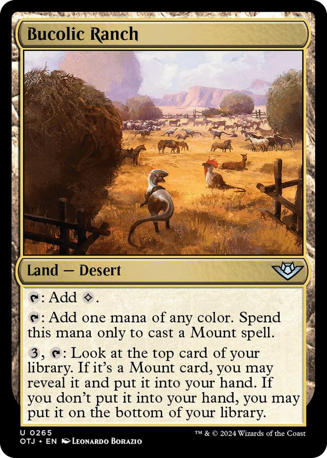 0265 Bucolic Ranch U Outlaws of Thunder Junction