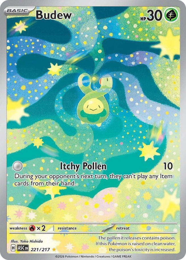 0221 Budew Illustration Rare Ascended Heroes