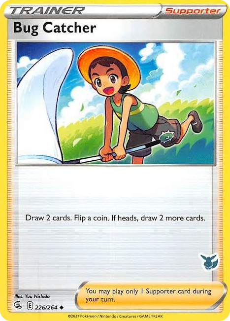 0226 Bug Catcher - 226/264 (Eevee Stamped) Promo Battle Academy 2022