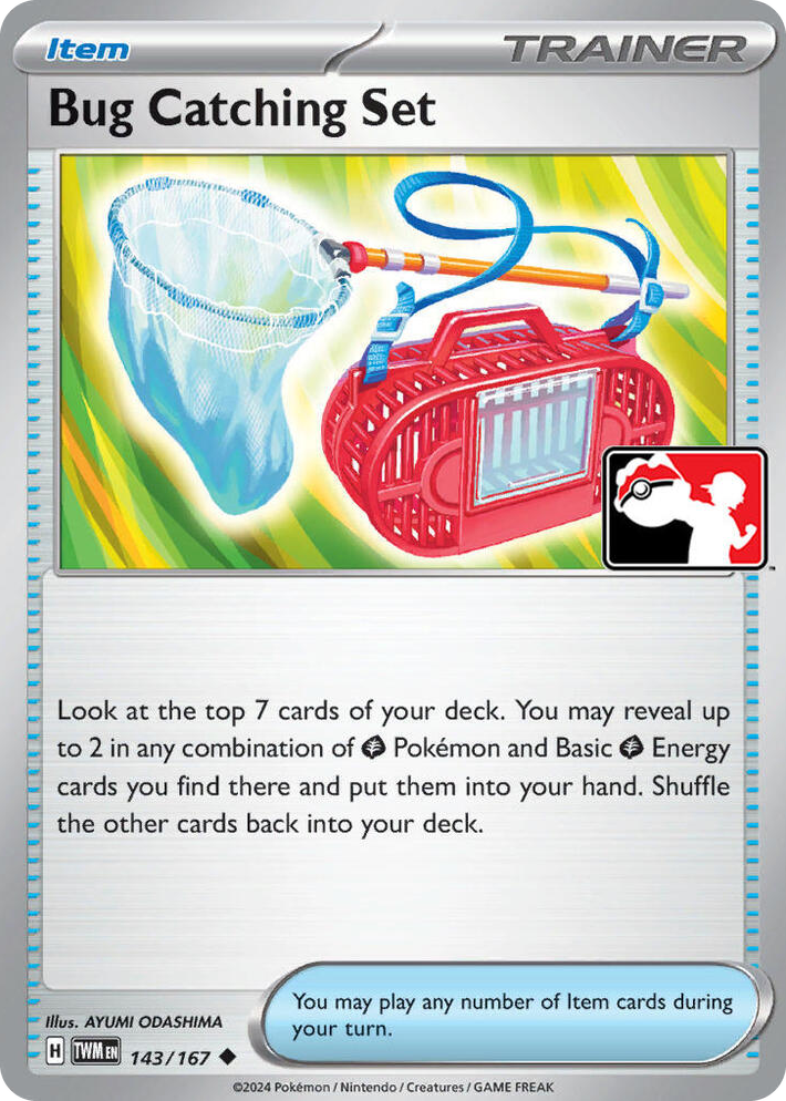 0143 Bug Catching Set Uncommon Prize Pack Series Cards
