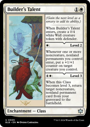 0005 Builder's Talent U Bloomburrow