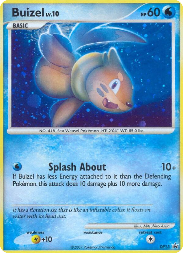 DP013 Buizel - DP13 Promo Diamond and Pearl Promos