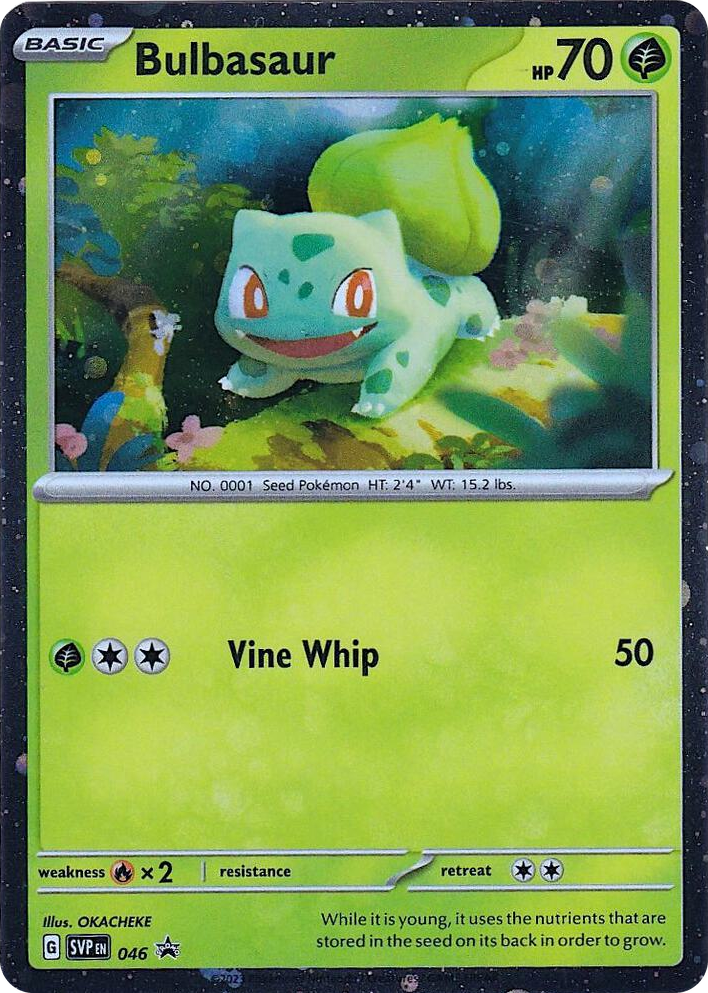0046 Bulbasaur - 046 (Cosmos Holo) Promo Scarlet & Violet Promo Cards