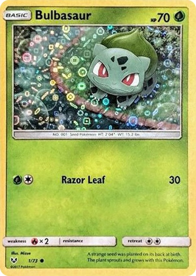 0001 Bulbasaur - 1/73 (General Mills Promo) Promo Miscellaneous Cards & Products
