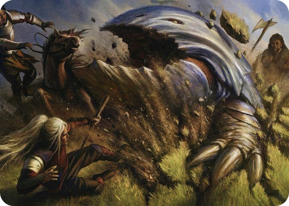 0016 Bulette Art Card S Art Series: Adventures in the Forgotten Realms