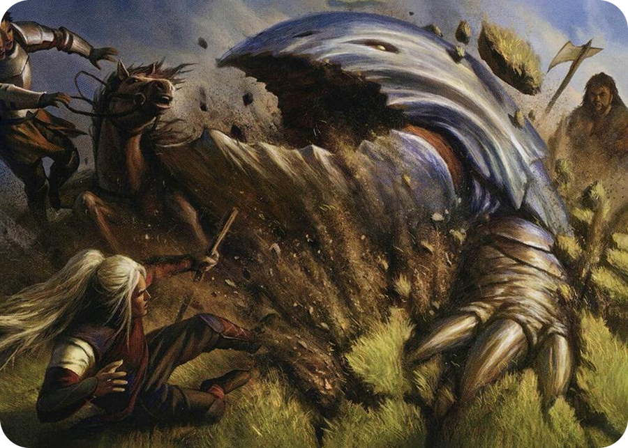 0016 Bulette Art Card S Art Series: Adventures in the Forgotten Realms