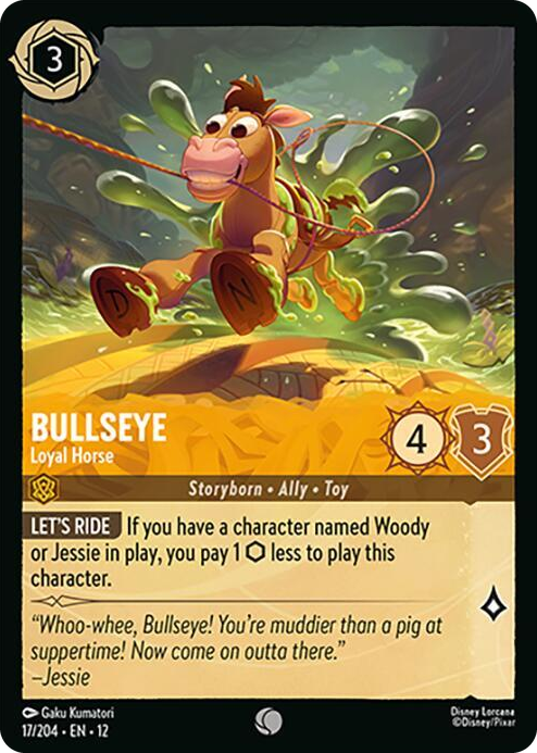 0017 Bullseye - Loyal Horse Common Wilds Unknown