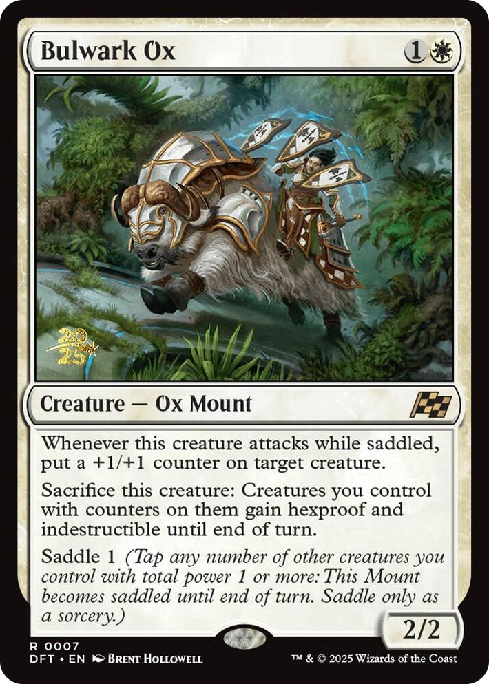 0007 Bulwark Ox R Prerelease Cards