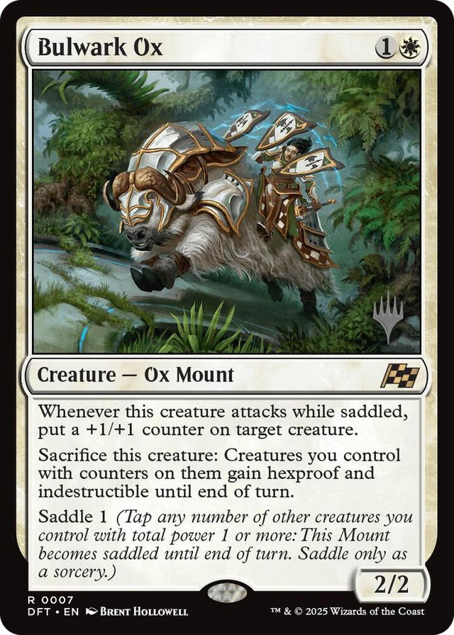 0007 Bulwark Ox R Promo Pack: Aetherdrift