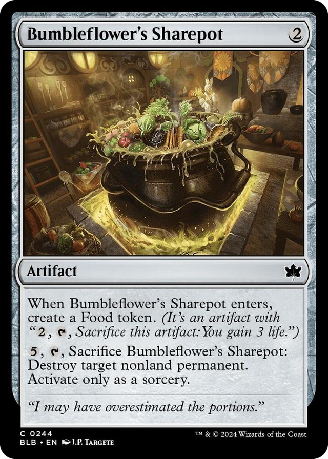 0244 Bumbleflower's Sharepot C Bloomburrow