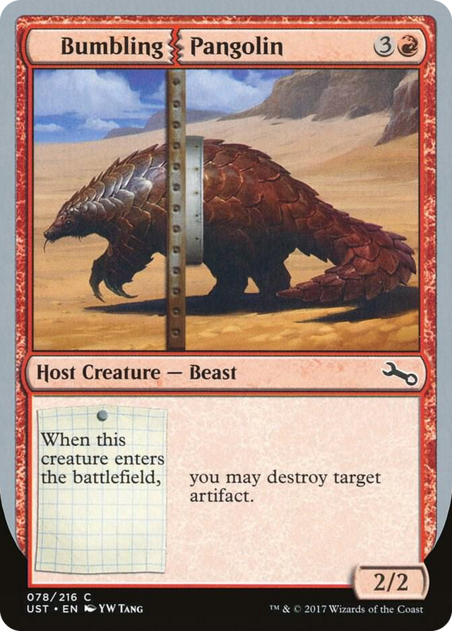 0078 Bumbling Pangolin C Unstable