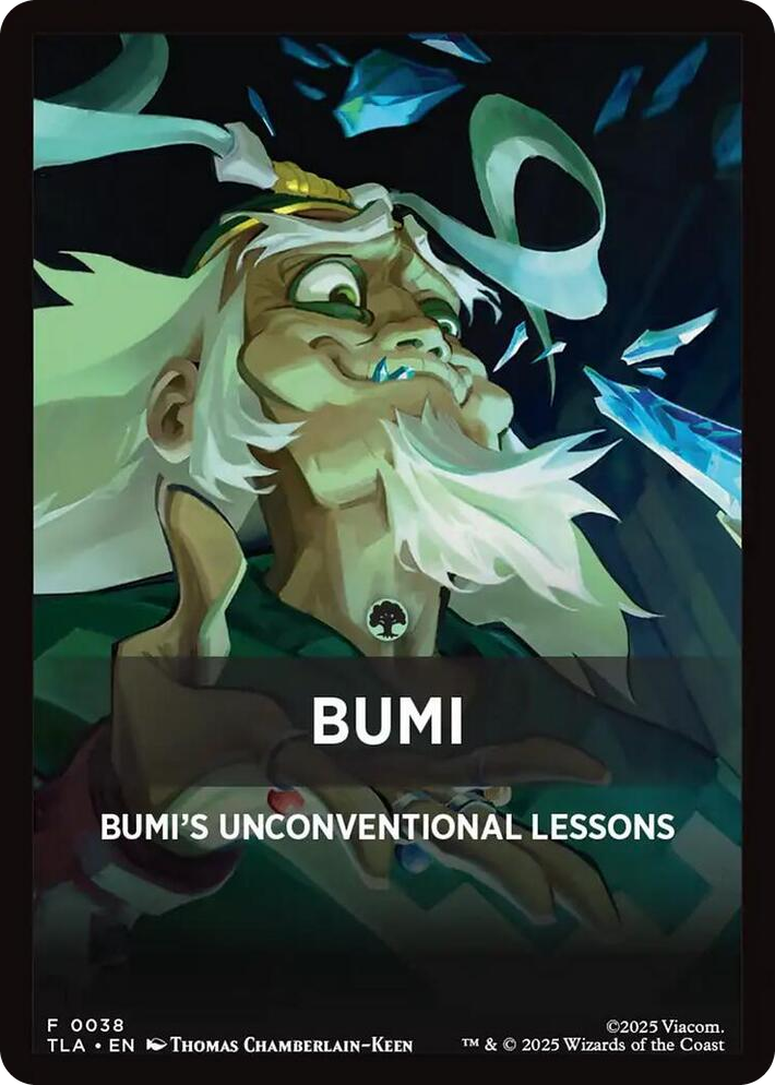 0038 Bumi Theme Card T The Last Airbender