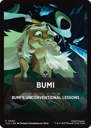 0038 Bumi Theme Card T The Last Airbender