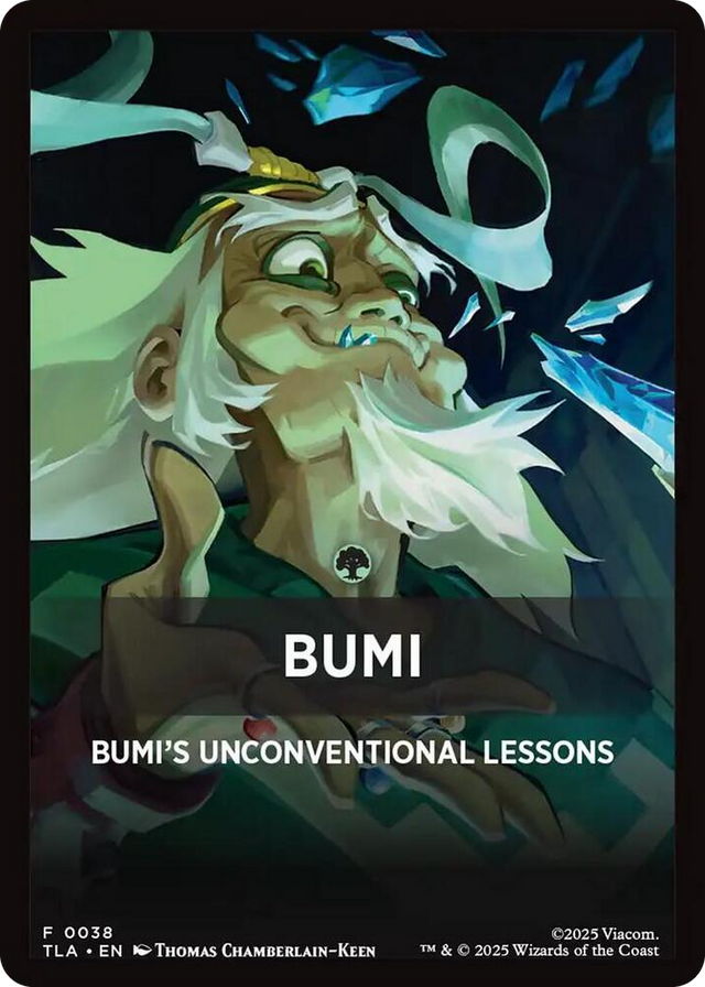 0038 Bumi Theme Card T The Last Airbender