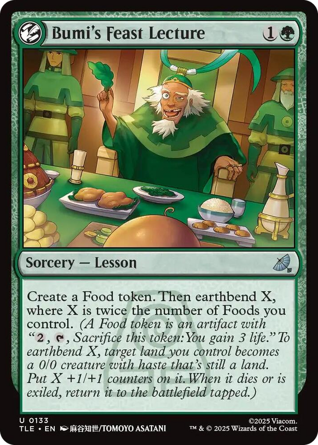 0133 Bumi's Feast Lecture U The Last Airbender: Eternal-Legal