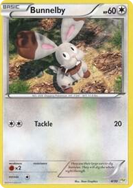 0004 Bunnelby Common XY Trainer Kit: Sylveon & Noivern