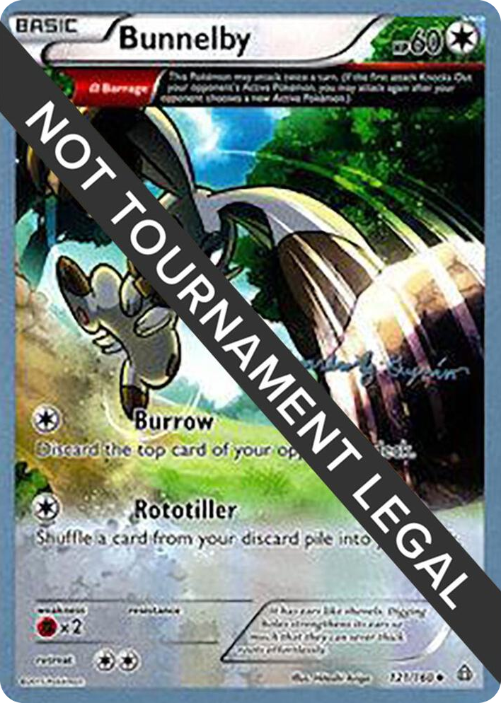 0121 Bunnelby - 2015 (Alejandro Ng-Guzman) Uncommon World Championship Decks