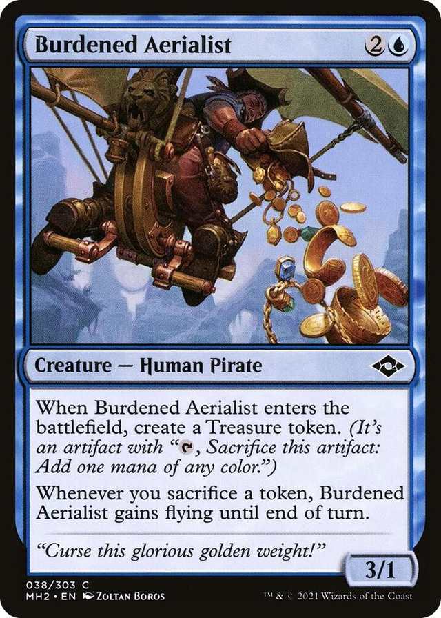 0038 Burdened Aerialist C Modern Horizons 2