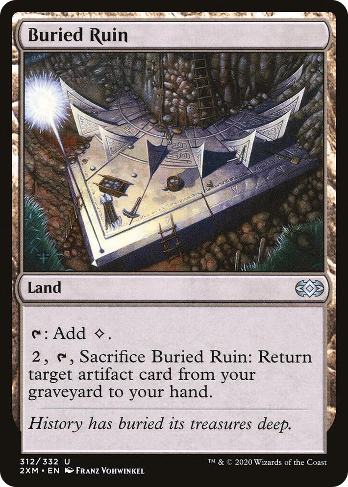 0312 Buried Ruin U Double Masters