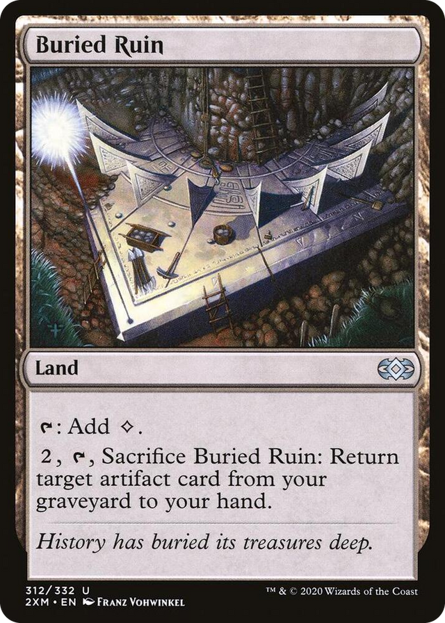 0312 Buried Ruin U Double Masters